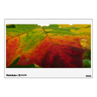 Colors of the Maple Leaf Autumn Nature Photography Wall Decal