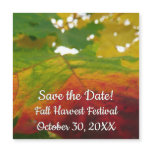 Colors of the Maple Leaf Autumn Save the Date