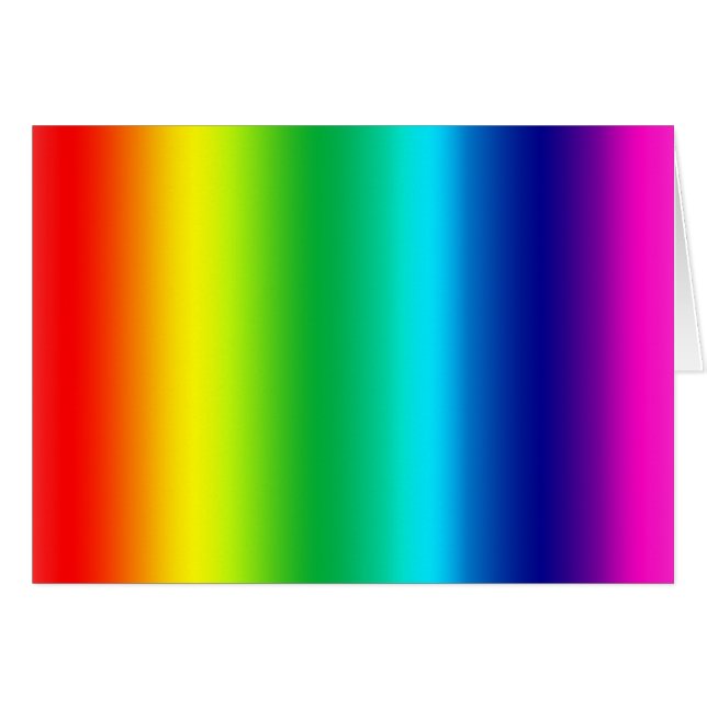 Colors of the Rainbow Cards (Front Horizontal)