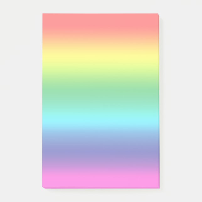 Colors of the Rainbow Post-it Notes (Front)
