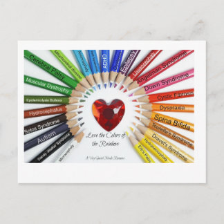Colors of the Rainbow Postcards