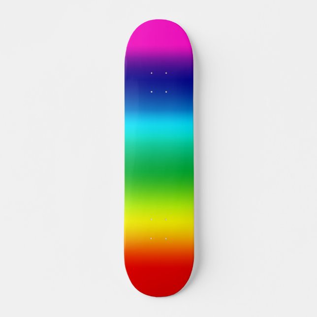 Colors of the Rainbow Skateboard (Front)
