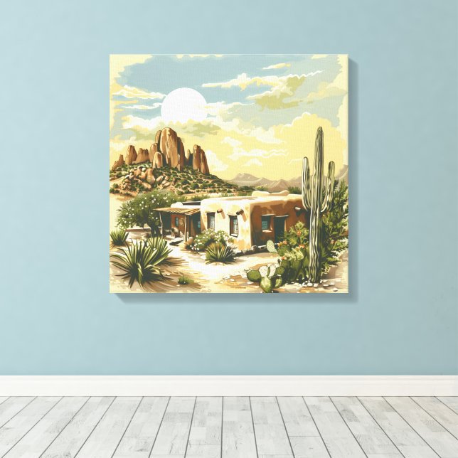 Colors of the Ranch Canvas Art (Insitu(Wood Floor))
