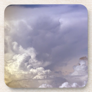 Colors of the Sky Cork Coaster