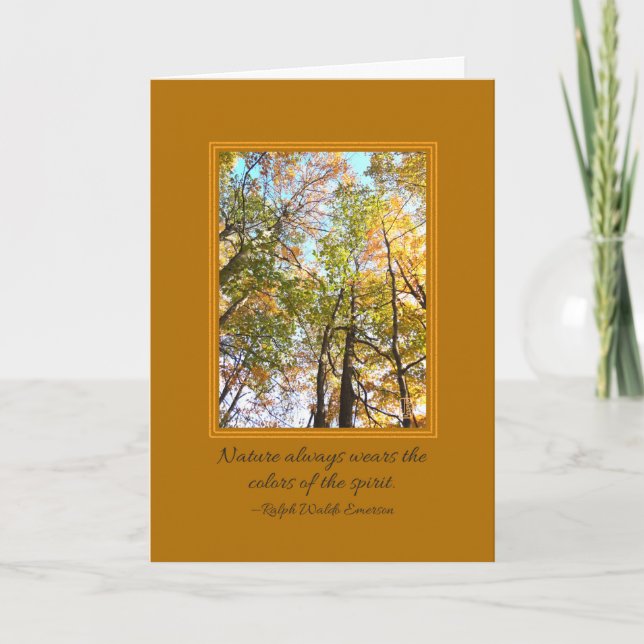 Colors of the Spirit Thanksgiving Card (Front)