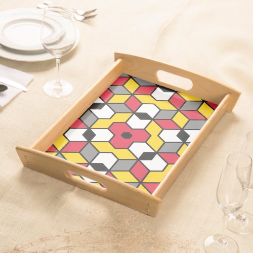 Colors of the University of Maryland Pattern 1 Serving Tray