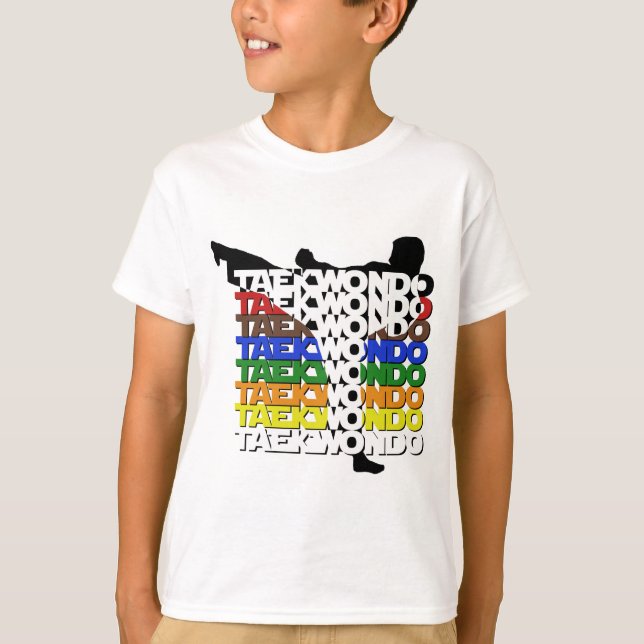 Colors Of TKD T-Shirt (Front)