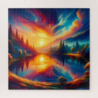Colors on the Lake Jigsaw Puzzle