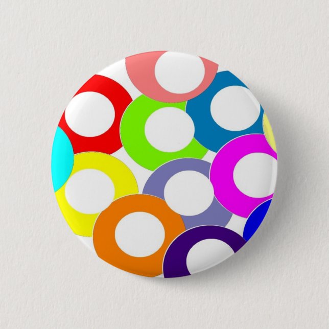 colors pinback button (Front)