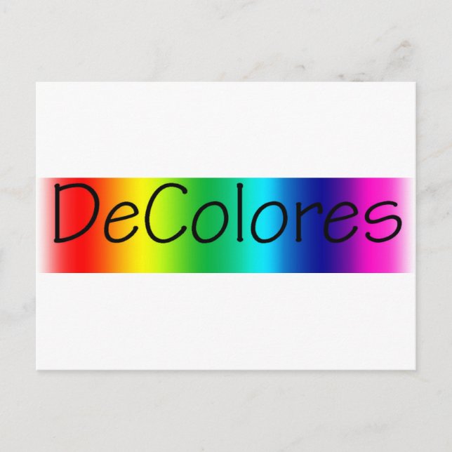 Colors Postcard (Front)