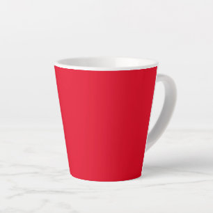 Colors  Red Latte Mug