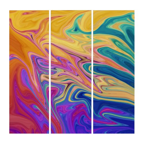 Colors River Abstract Painting  Best Fine Art