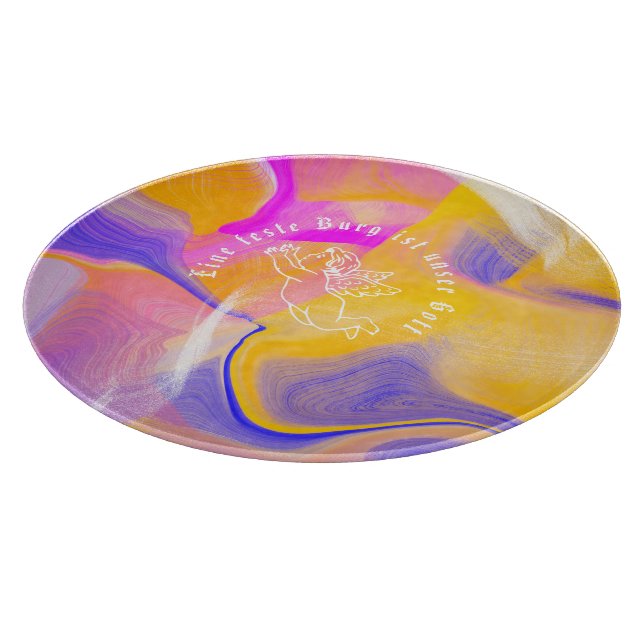 Colors, Text, Image or Logo Cutting Board (Corner)
