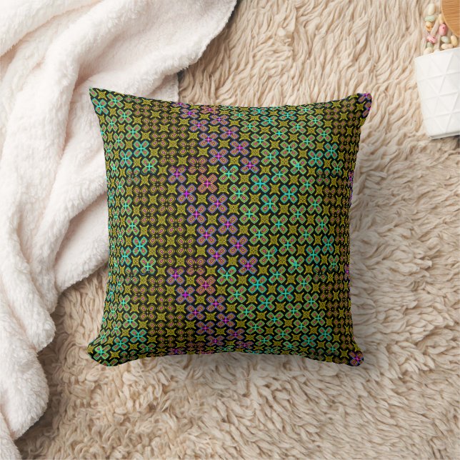 Colors Throw Pillow (Blanket)