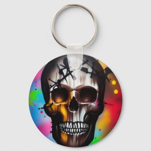 colorskull keyring