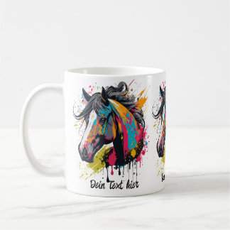 Colorsplash Horse 1 Coffee Mug