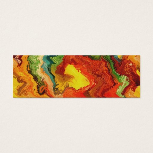 Customizable colorsplash wave business card templates