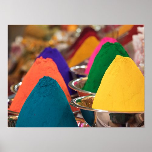 Colorul Holi Powder Paint Poster