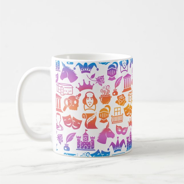 Colorul Shakespeare Lover Mug (Left)