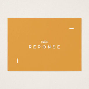 Colorus Response Card - Orange
