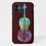 Colorwashed Cello Iphone 11 Case at Zazzle