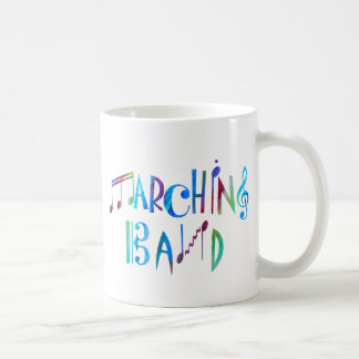 Colorwashed Marching Band Coffee Mug