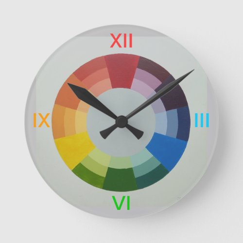 COLORWHEEL clock