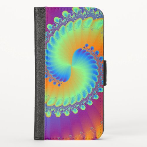 ColorWheel iPhone X Wallet Case