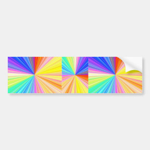 ColorWheel Sparkle - Enjoy n Share Joy Bumper Sticker