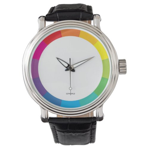 ColorWheel vintage wristwatch