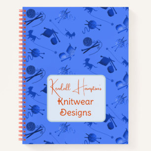 Colorwork Knitting Graph Paper Designer Notebook