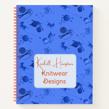 Colorwork Knitting Graph Paper Designer Notebook by pamdicar at Zazzle