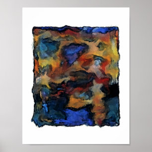 Colorz ~ Poster Modern Contemporary Abstract