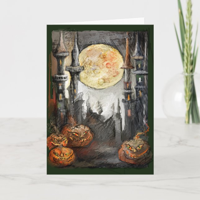 ** Colossal HallowEen ** Card (Front)