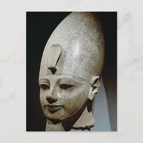 Colossal head of Amenhotep III from al_Qurnah Postcard
