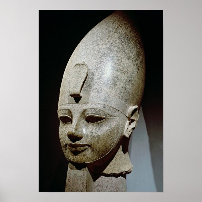Colossal head of Amenhotep III, from al-Qurnah Poster (Front)