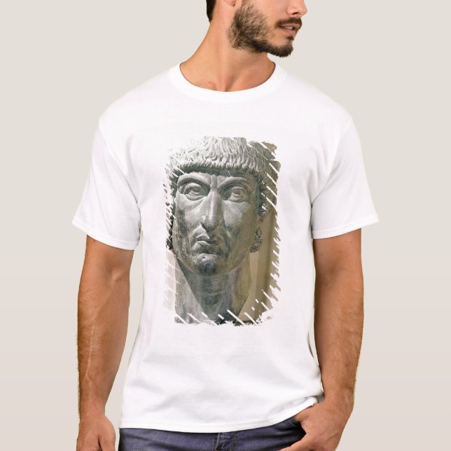 Colossal head of Emperor Constantine I T-Shirt (Front)