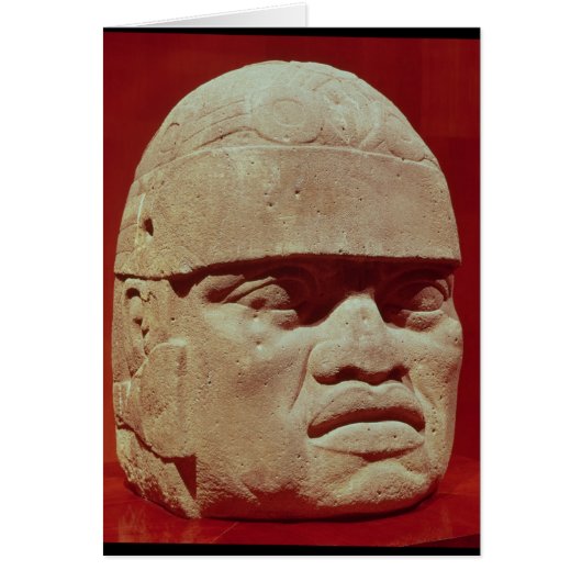 Colossal head, Olmec Cards (Front)