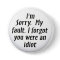 COLOSSAL Humorous, 6 inch Backpack Pins buttons