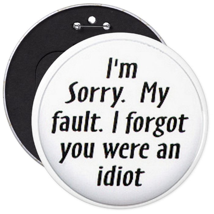Colossal Humorous 6 Inch Backpack Pins Buttons Zazzle