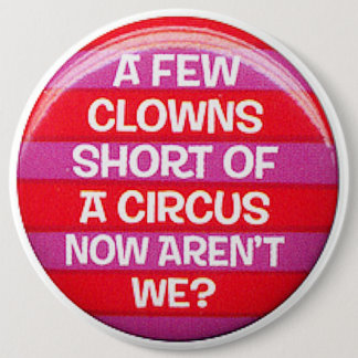 COLOSSAL Humorous, 6 inch Backpack Pins buttons