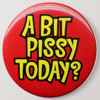 COLOSSAL Humorous, 6 inch Backpack Pins buttons