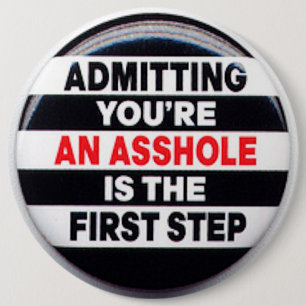 COLOSSAL Humorous, 6 inch Backpack Pins buttons