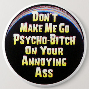 COLOSSAL Humorous, 6 inch Backpack Pins buttons