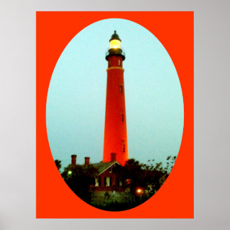 Colossal Lighthouse Daytona o 52" x 72" Giclée Art Poster