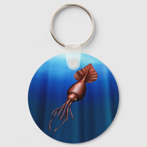 Colossal Squid Keychain