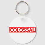 Colossal Stamp Keychain