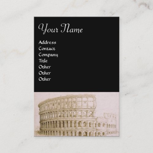 COLOSSEUM Antique ArchitectureArchitect Business Card