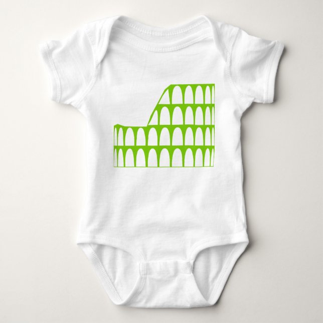 Colosseum Baby Bodysuit (Front)