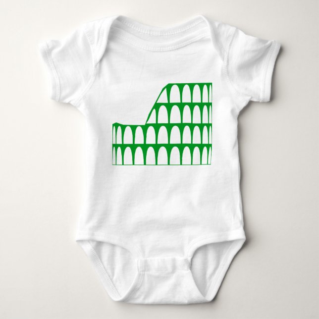 Colosseum Baby Bodysuit (Front)